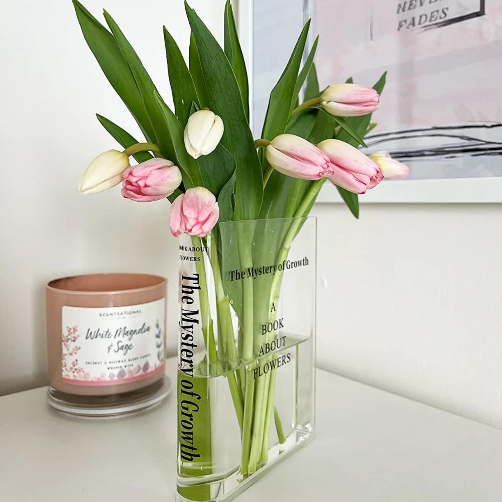 Literary Bloom Vase