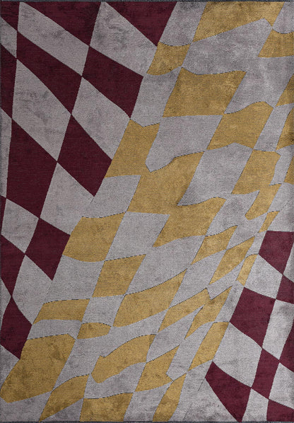 Jersey Cherry - Gold Rug