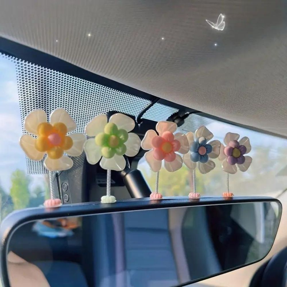 Sunflower Car Ornaments