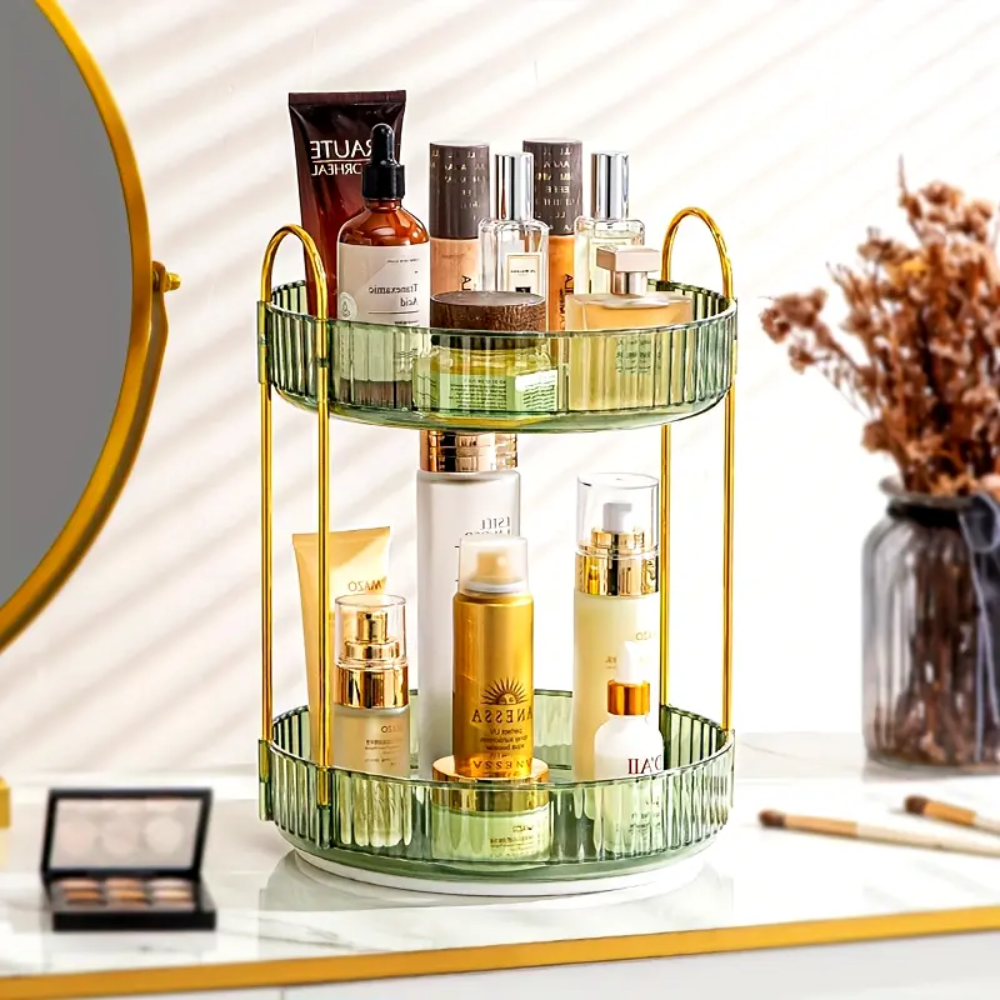 Rotating Cosmetics Organizer (BLACKLIST)