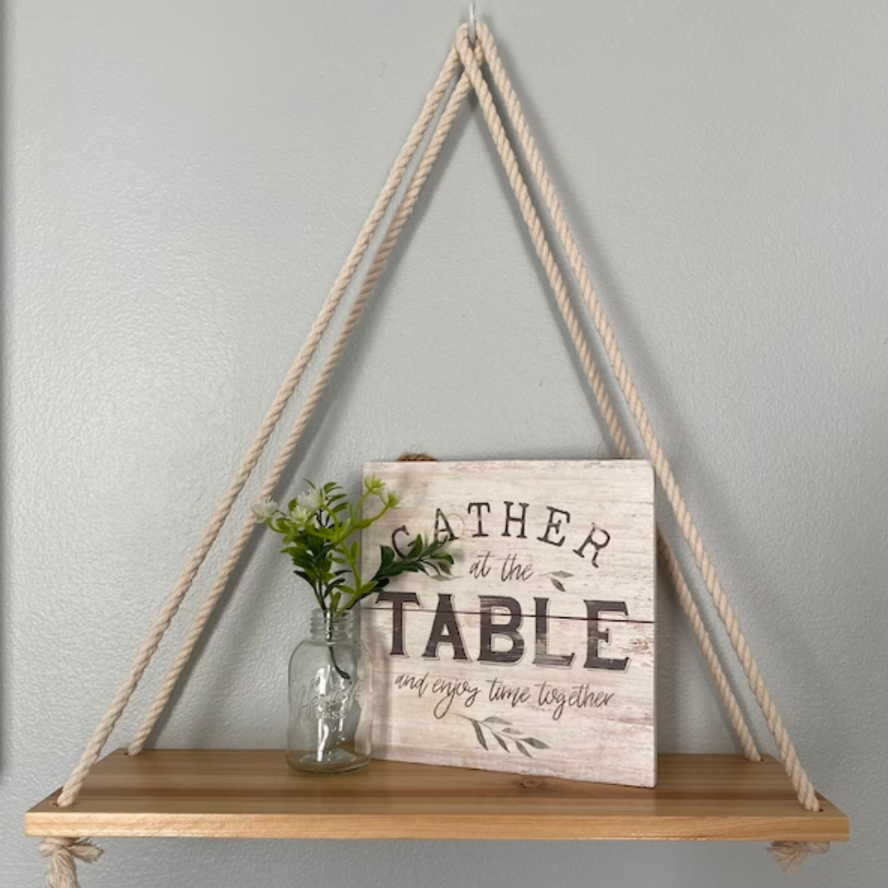 Floating Triangle Shelf