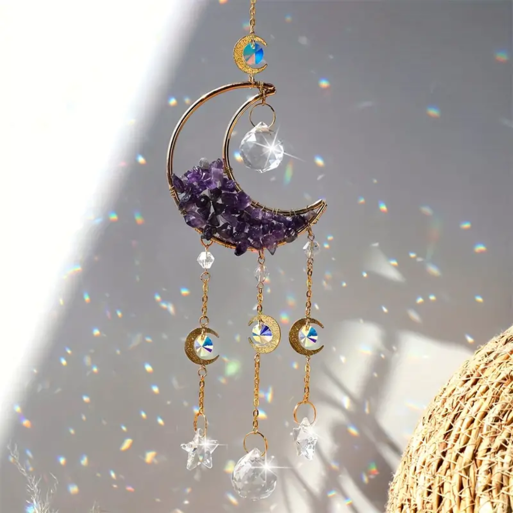 Moon Crystal Suncatcher