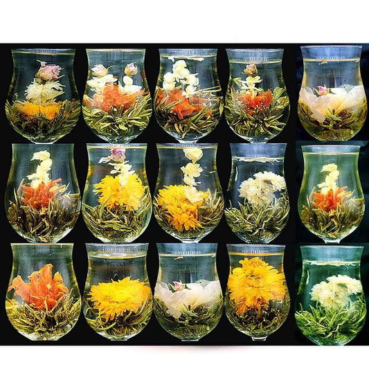 16 Pieces Blooming Flower Tea