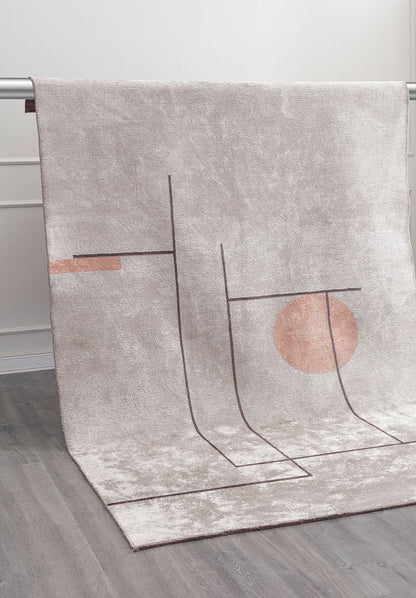 Circus Bone - Copper Rug area carpet area rug carpet Color_Beige Color_Brown Color_Grey MARRAKESH Material_Cotton & Viscose Rug2023