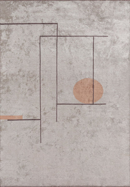 Circus Bone - Copper Rug area carpet area rug carpet Color_Beige Color_Brown Color_Grey MARRAKESH Material_Cotton & Viscose Rug2023