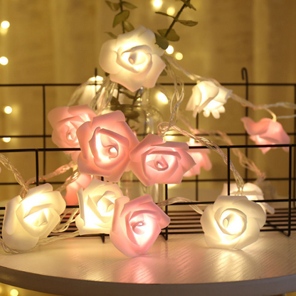 Rose Flower Lights String