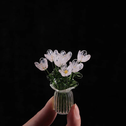 Glass Flower Bouquet