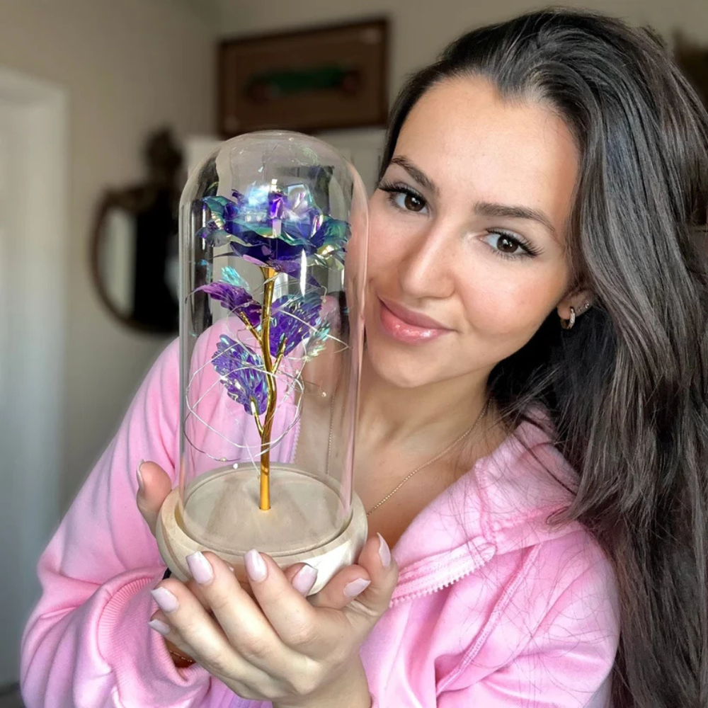 LumiRose™ | Enchanted Sparkly Rose