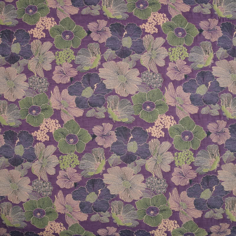 Blossom Floral Cotton Gauze Reversible Quilt