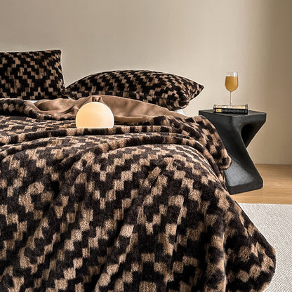 Modern Warm Soft Sofa Throw Blanket