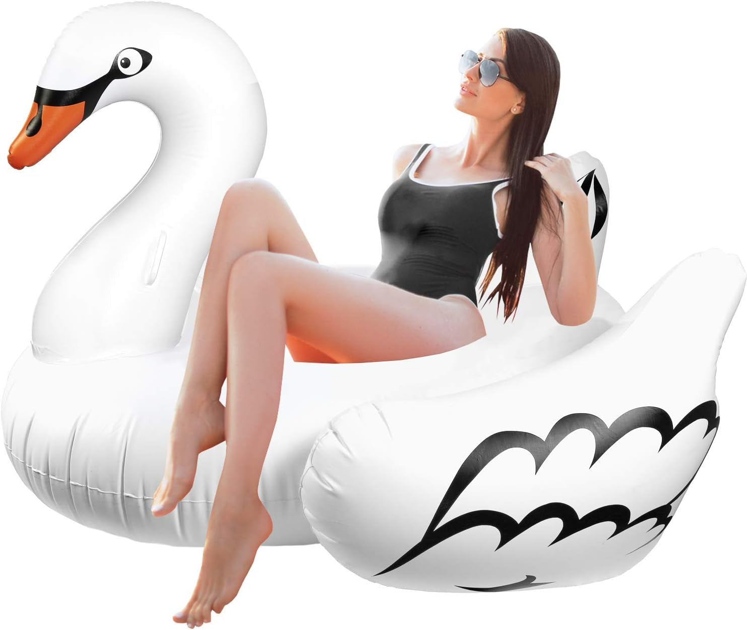 Greenco Giant Inflatable Pool Float, Inflatable Pool Floats, Inflatable Raft for Summer, Giant Pool Lounger, Pool Accessories, Lake Floats & Pool Toys, Summer Fun for Pool, Lake, Beach Party Pool Rafts & Inflatable Ride-ons Pools & Water Toys Sports & Outdoor Play Toys & Games