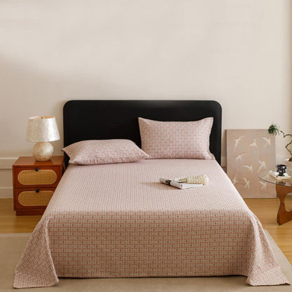 Triple Layer Plaid Cotton Muslin Quilt