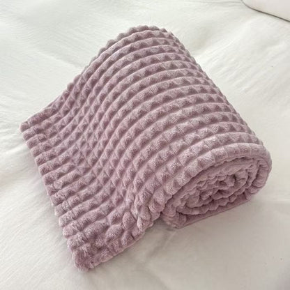 Plaid Thick Warm Throw Blanket