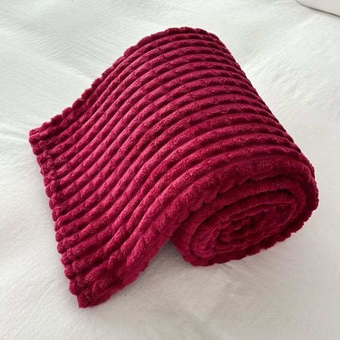 Plaid Thick Warm Throw Blanket