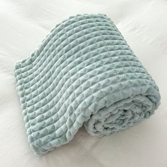 Plaid Thick Warm Throw Blanket