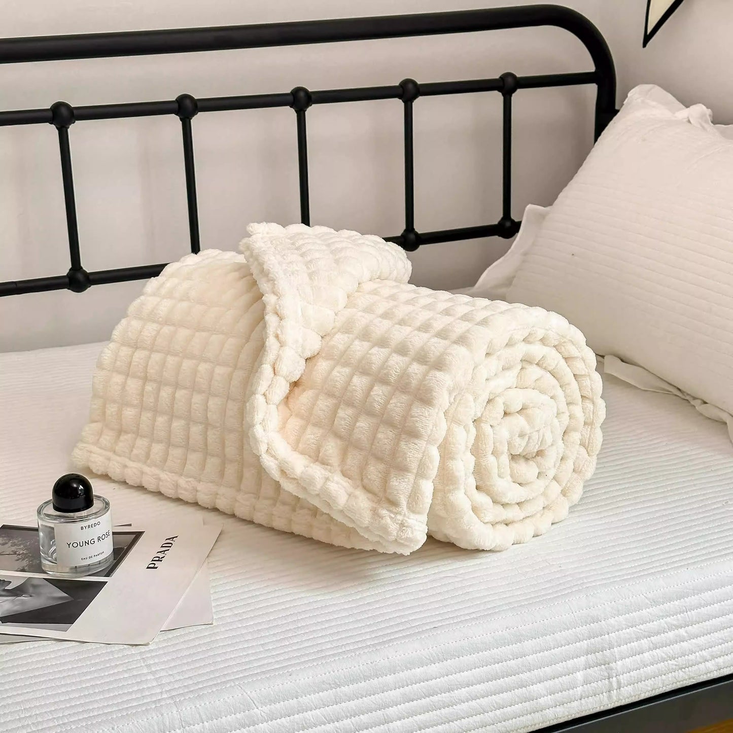 Plaid Thick Warm Throw Blanket