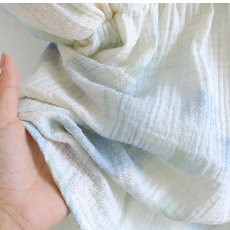 Summer Cotton Crinkle Cami Pajama Set