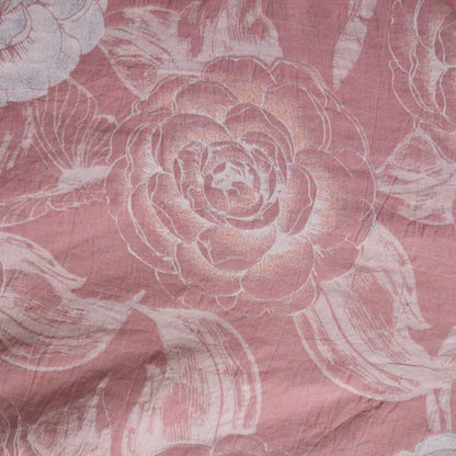 Luxurious Peony Pure Cotton Kimono Robe