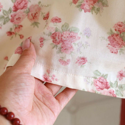 Romantic Rose Cotton Gauze Pajamas