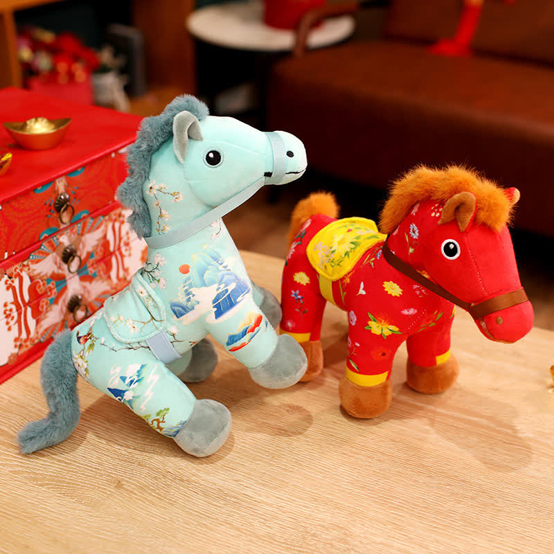 Festive 2026 Year of the Horse Plush