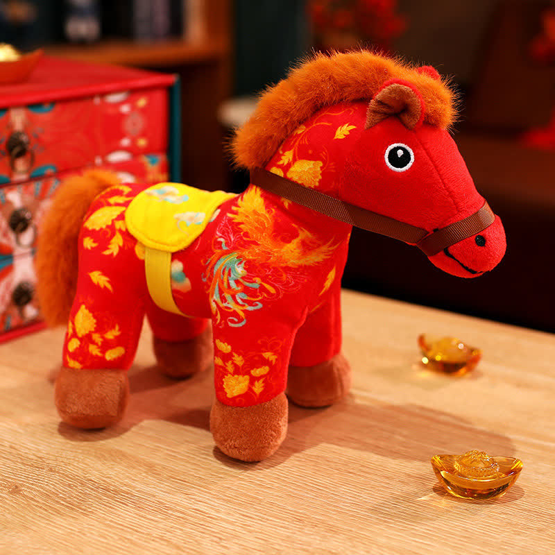 Festive 2026 Year of the Horse Plush