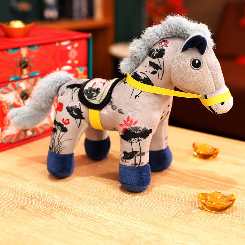 Festive 2026 Year of the Horse Plush