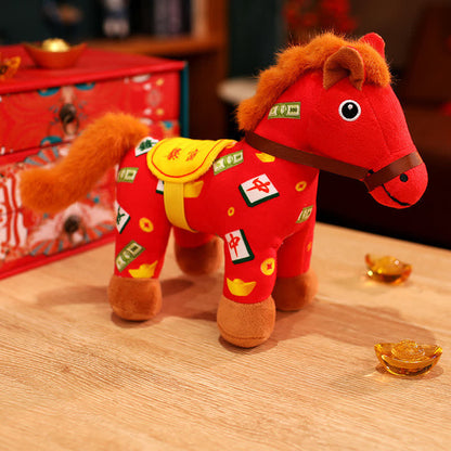 Festive 2026 Year of the Horse Plush