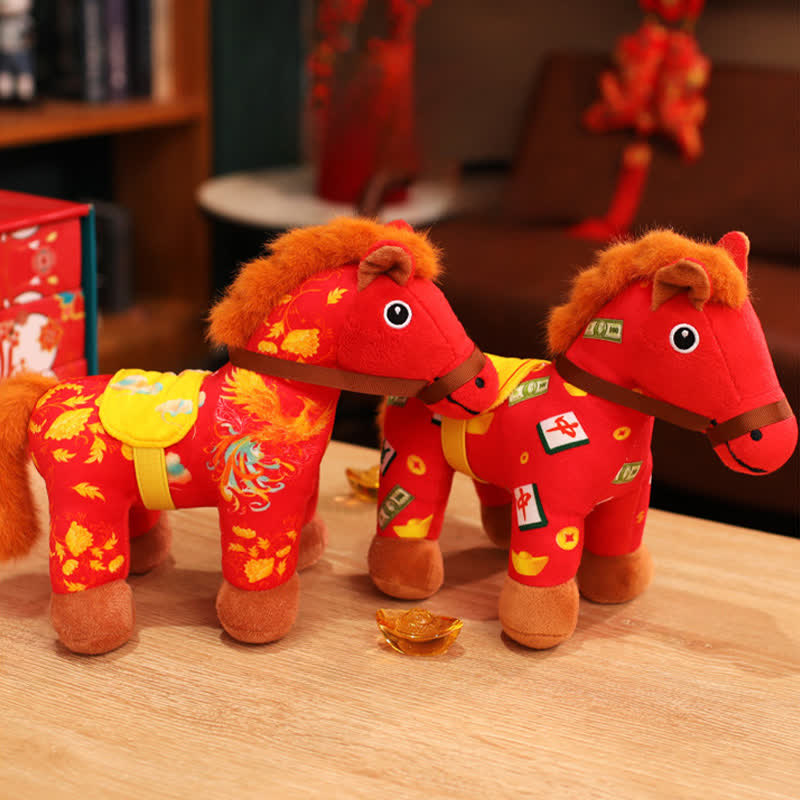 Festive 2026 Year of the Horse Plush