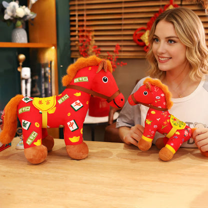 Festive 2026 Year of the Horse Plush