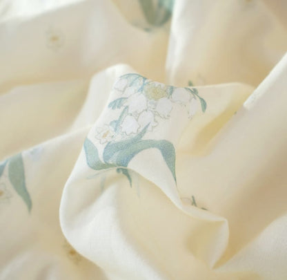 Bellflower Floral Cotton Gauze Nightgown