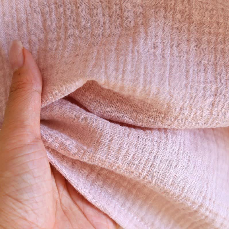 Minimalist Oriental Style Cotton Gauze Nightdress