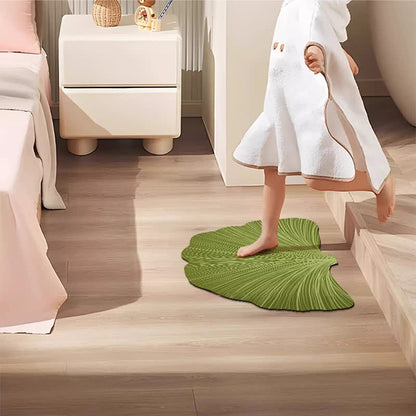 Botanical Ginkgo Leaf Anti-slip Bath Mat