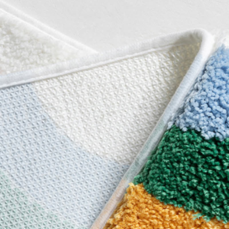 Cartoon Rainbow Decorative Bath Rug
