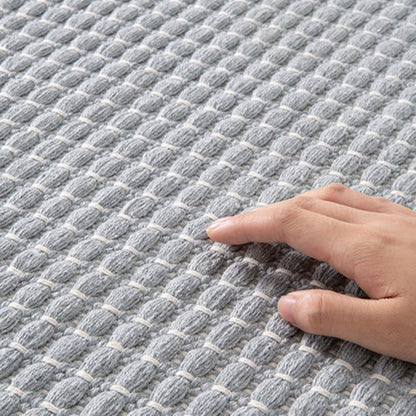 Woven Bath Mat with Tassels