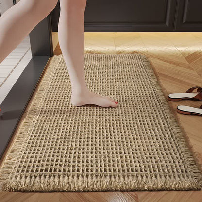 Minimalist Style Waffle Bath Mat