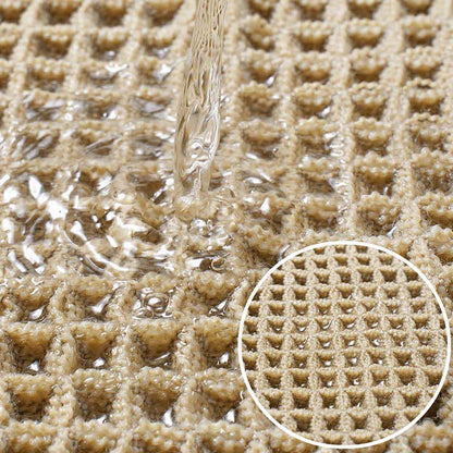 Minimalist Style Waffle Bath Mat