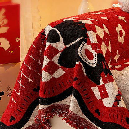 Year of the Horse Full Coverage Sofa Cover