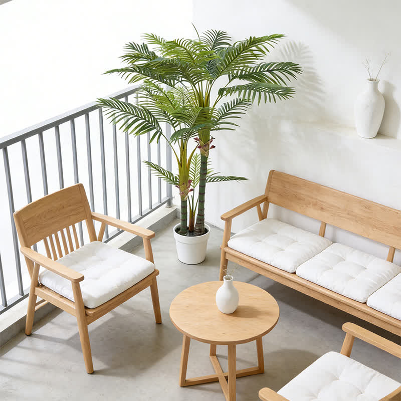 Realistic Faux Palm Tree for Indoor Outdoor Decor