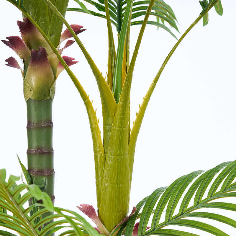 Realistic Faux Palm Tree for Indoor Outdoor Decor