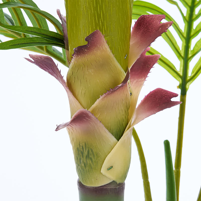 Realistic Faux Palm Tree for Indoor Outdoor Decor