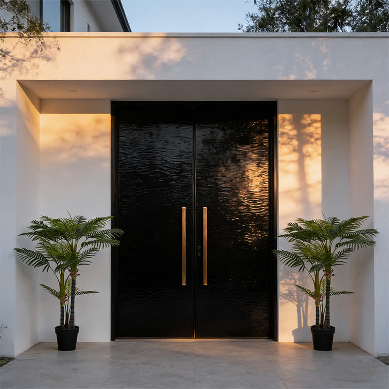 Realistic Faux Palm Tree for Indoor Outdoor Decor