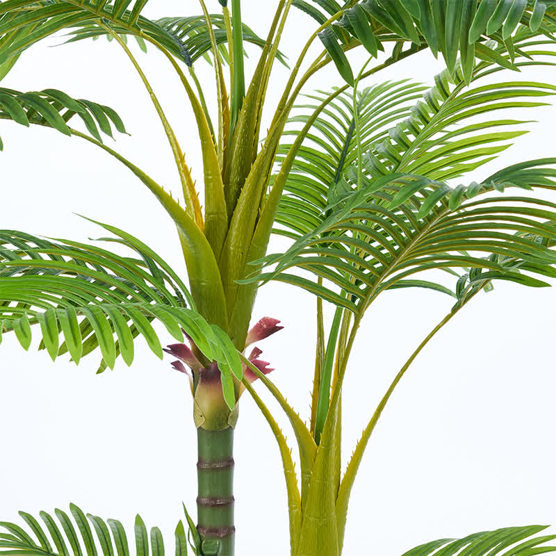Realistic Faux Palm Tree for Indoor Outdoor Decor