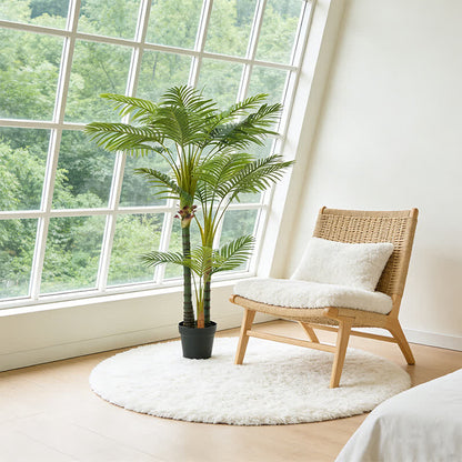 Realistic Faux Palm Tree for Indoor Outdoor Decor