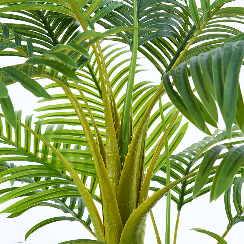 Realistic Faux Palm Tree for Indoor Outdoor Decor