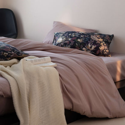 Solid Color Cotton Bedding Set