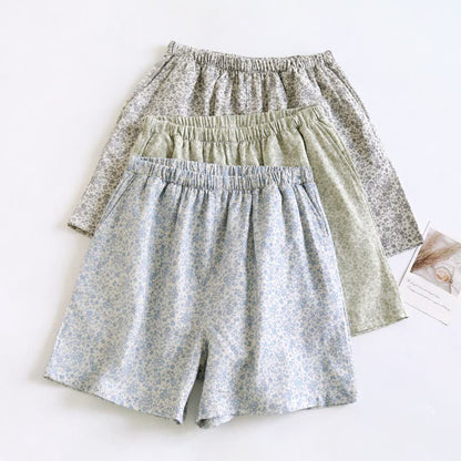 Ditsy Floral Cotton Tank & Shorts Pajama Set