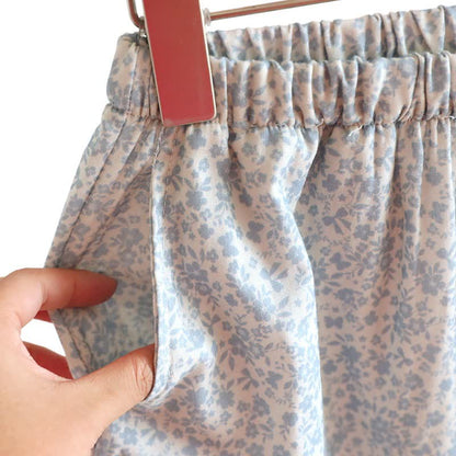 Ditsy Floral Cotton Tank & Shorts Pajama Set