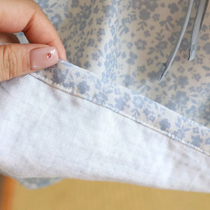 Ditsy Floral Cotton Tank & Shorts Pajama Set