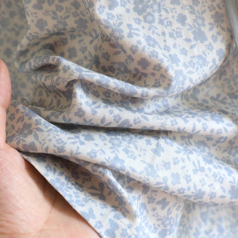 Ditsy Floral Cotton Tank & Shorts Pajama Set