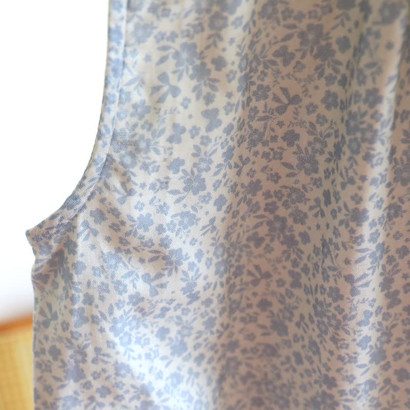 Ditsy Floral Cotton Tank & Shorts Pajama Set